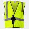 Economy Single Pocket Hook-and-Loop Mesh Vest Thumbnail