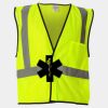 Economy Single Pocket Hook-and-Loop Mesh Vest Thumbnail