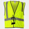 Economy Single Pocket Hook-and-Loop Mesh Vest Thumbnail