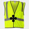 Economy Single Pocket Hook-and-Loop Mesh Vest Thumbnail