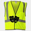 Economy Single Pocket Hook-and-Loop Mesh Vest Thumbnail