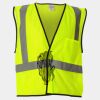 Economy Single Pocket Hook-and-Loop Mesh Vest Thumbnail