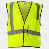 Economy Single Pocket Hook-and-Loop Mesh Vest Thumbnail