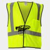 Economy Single Pocket Hook-and-Loop Mesh Vest Thumbnail