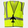 Economy Single Pocket Hook-and-Loop Mesh Vest Thumbnail