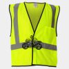Economy Single Pocket Hook-and-Loop Mesh Vest Thumbnail