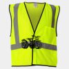 Economy Single Pocket Hook-and-Loop Mesh Vest Thumbnail