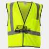 Economy Single Pocket Hook-and-Loop Mesh Vest Thumbnail