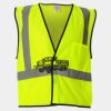 Unisex Economy Single Pocket Hook-and-Loop Mesh Vest Thumbnail