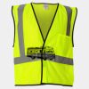 Economy Single Pocket Hook-and-Loop Mesh Vest Thumbnail