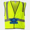 Economy Single Pocket Hook-and-Loop Mesh Vest Thumbnail