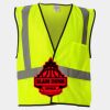Economy Single Pocket Hook-and-Loop Mesh Vest Thumbnail