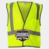 Economy Single Pocket Hook-and-Loop Mesh Vest Thumbnail