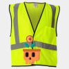 Economy Single Pocket Hook-and-Loop Mesh Vest Thumbnail