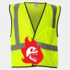 Economy Single Pocket Hook-and-Loop Mesh Vest Thumbnail