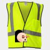 Economy Single Pocket Hook-and-Loop Mesh Vest Thumbnail
