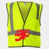 Economy Single Pocket Hook-and-Loop Mesh Vest Thumbnail