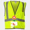 Economy Single Pocket Hook-and-Loop Mesh Vest Thumbnail
