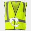 Economy Single Pocket Hook-and-Loop Mesh Vest Thumbnail