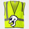 Economy Single Pocket Hook-and-Loop Mesh Vest Thumbnail