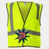 Economy Single Pocket Hook-and-Loop Mesh Vest Thumbnail