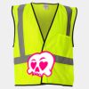 Economy Single Pocket Hook-and-Loop Mesh Vest Thumbnail