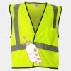 Economy Single Pocket Hook-and-Loop Mesh Vest Thumbnail