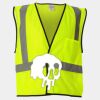 Economy Single Pocket Hook-and-Loop Mesh Vest Thumbnail