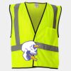 Economy Single Pocket Hook-and-Loop Mesh Vest Thumbnail