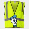 Economy Single Pocket Hook-and-Loop Mesh Vest Thumbnail