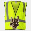 Economy Single Pocket Hook-and-Loop Mesh Vest Thumbnail