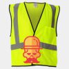 Economy Single Pocket Hook-and-Loop Mesh Vest Thumbnail
