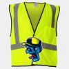 Economy Single Pocket Hook-and-Loop Mesh Vest Thumbnail
