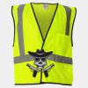 Economy Single Pocket Hook-and-Loop Mesh Vest Thumbnail