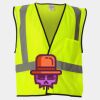 Economy Single Pocket Hook-and-Loop Mesh Vest Thumbnail