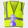Economy Single Pocket Hook-and-Loop Mesh Vest Thumbnail