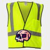 Economy Single Pocket Hook-and-Loop Mesh Vest Thumbnail