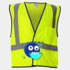 Economy Single Pocket Hook-and-Loop Mesh Vest Thumbnail