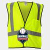Economy Single Pocket Hook-and-Loop Mesh Vest Thumbnail