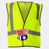 Economy Single Pocket Hook-and-Loop Mesh Vest Thumbnail