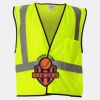 Economy Single Pocket Hook-and-Loop Mesh Vest Thumbnail