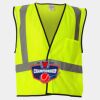 Economy Single Pocket Hook-and-Loop Mesh Vest Thumbnail