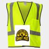 Economy Single Pocket Hook-and-Loop Mesh Vest Thumbnail