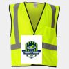 Economy Single Pocket Hook-and-Loop Mesh Vest Thumbnail