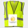 Economy Single Pocket Hook-and-Loop Mesh Vest Thumbnail