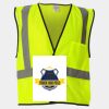 Economy Single Pocket Hook-and-Loop Mesh Vest Thumbnail