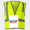 Economy Single Pocket Hook-and-Loop Mesh Vest Thumbnail