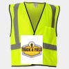 Economy Single Pocket Hook-and-Loop Mesh Vest Thumbnail