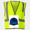 Economy Single Pocket Hook-and-Loop Mesh Vest Thumbnail