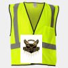 Economy Single Pocket Hook-and-Loop Mesh Vest Thumbnail